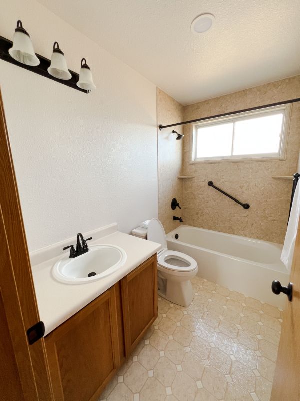 Bathroom with Custom Features